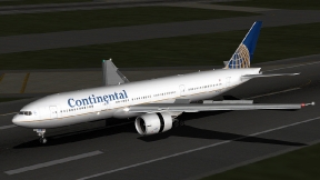 Continental Airlines Boeing 777-224ER